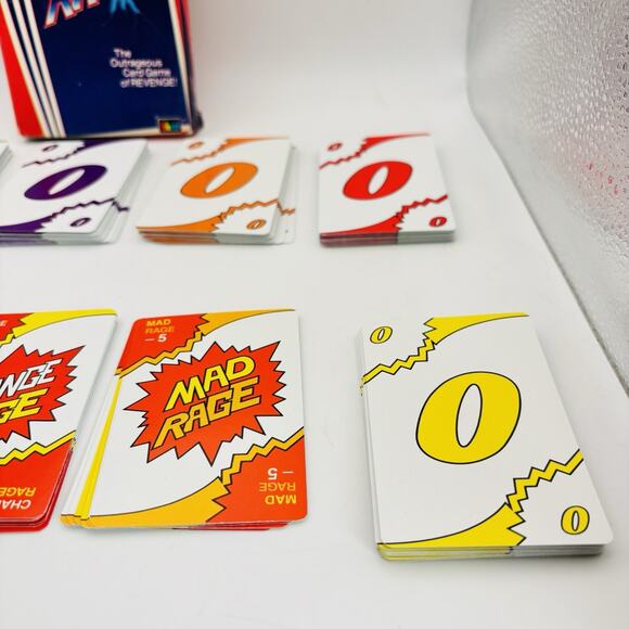 Vintage Rage Card Game 1983 Original Box - Complete Set. Cards VG - Picture 10 of 13